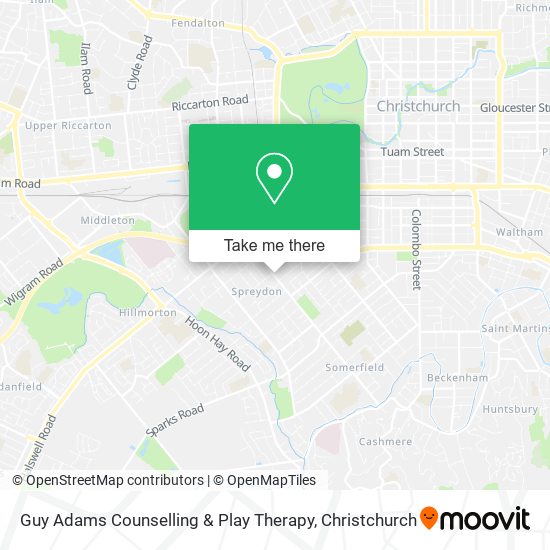 Guy Adams Counselling & Play Therapy map