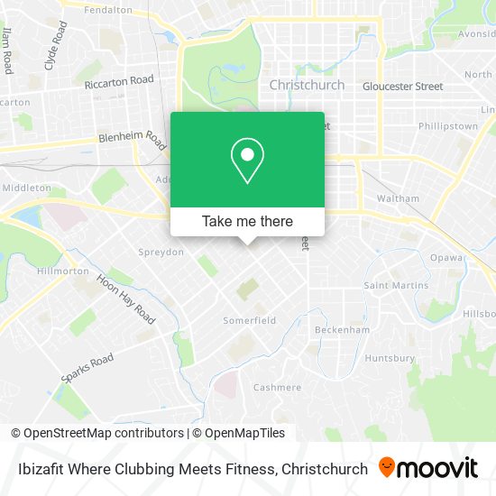 Ibizafit Where Clubbing Meets Fitness map