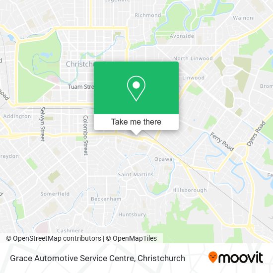 Grace Automotive Service Centre map