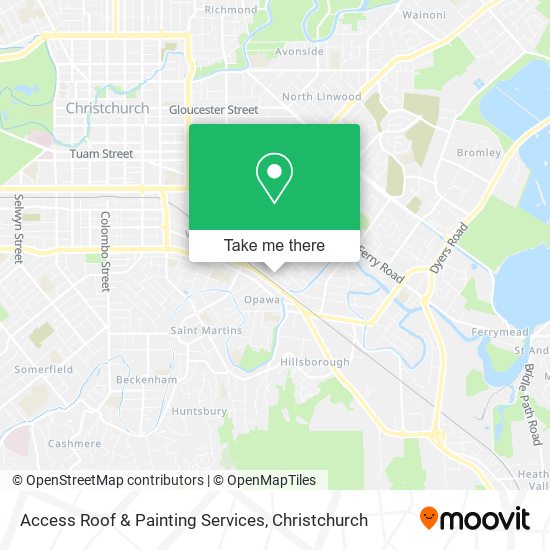 Access Roof & Painting Services map