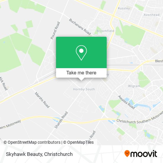 Skyhawk Beauty map