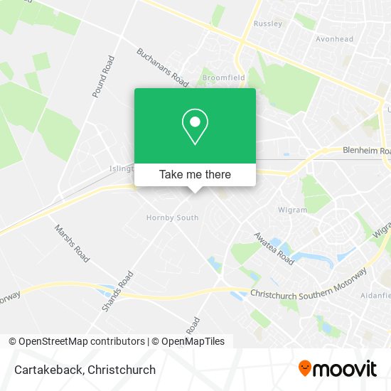 Cartakeback map
