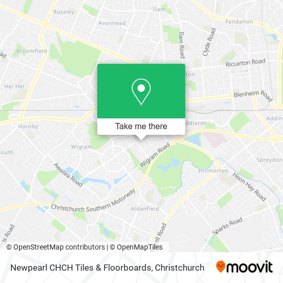 Newpearl CHCH Tiles & Floorboards map