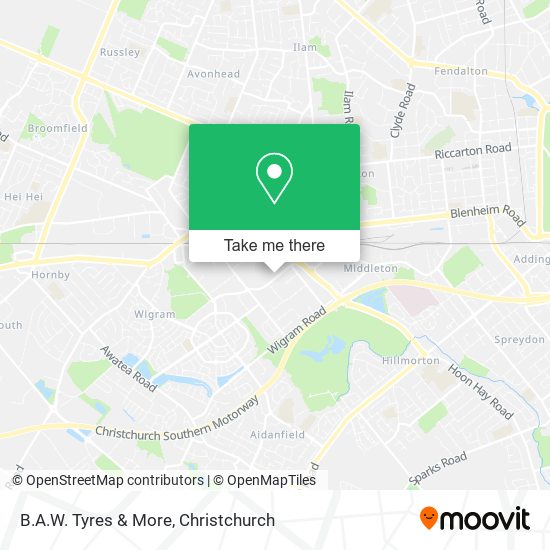 B.A.W. Tyres & More map