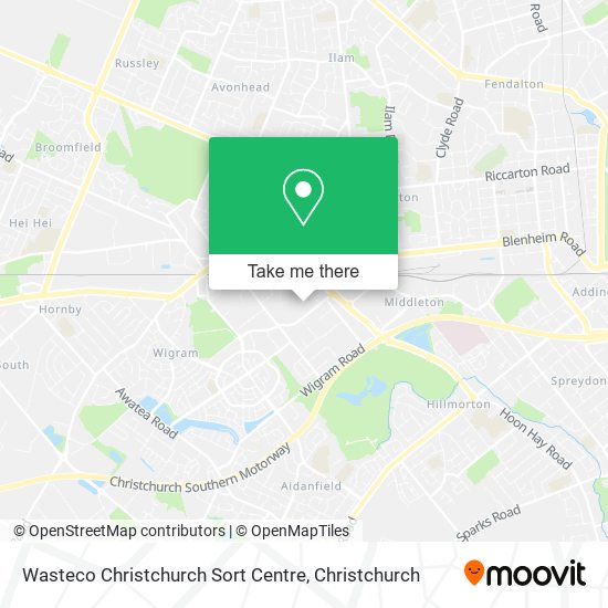 Wasteco Christchurch Sort Centre地图