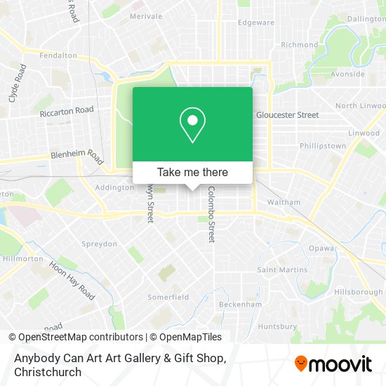 Anybody Can Art Art Gallery & Gift Shop map