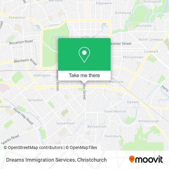 Dreams Immigration Services map