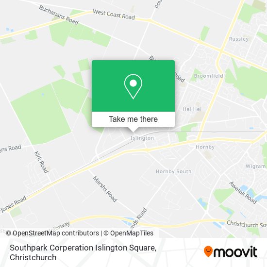 Southpark Corperation Islington Square地图