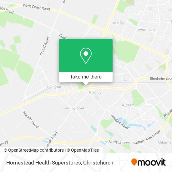 Homestead Health Superstores地图