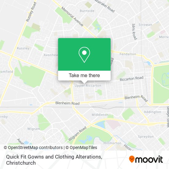 Quick Fit Gowns and Clothing Alterations地图