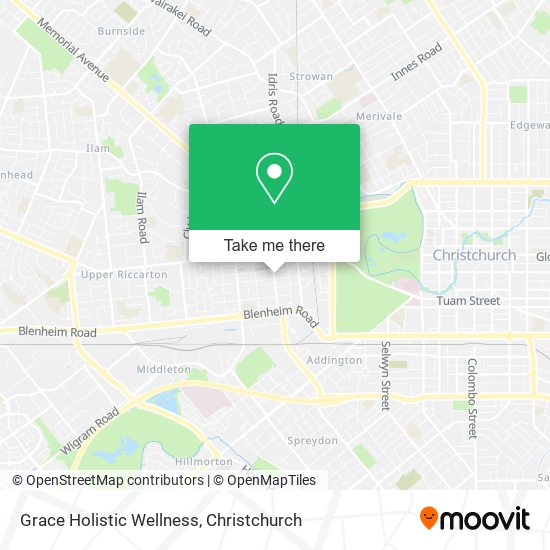 Grace Holistic Wellness map