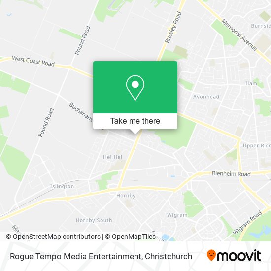 Rogue Tempo Media Entertainment map