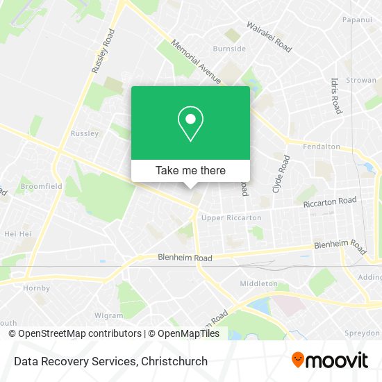 Data Recovery Services map