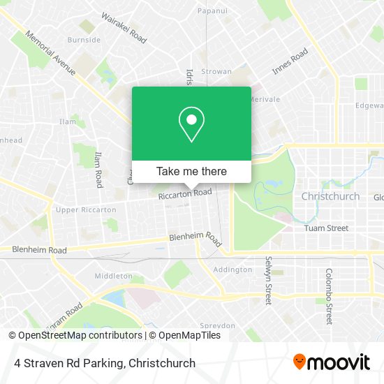 4 Straven Rd Parking map