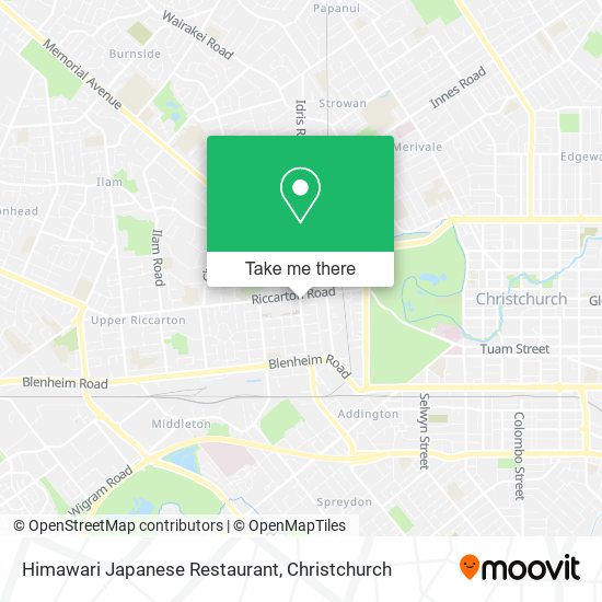 Himawari Japanese Restaurant map