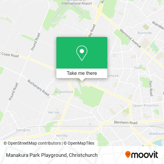 Manakura Park Playground map