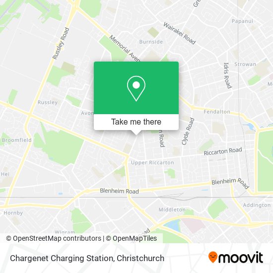 Chargenet Charging Station map