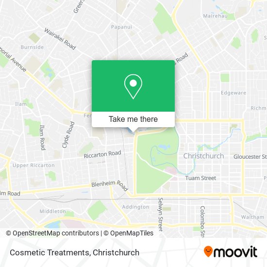 Cosmetic Treatments map