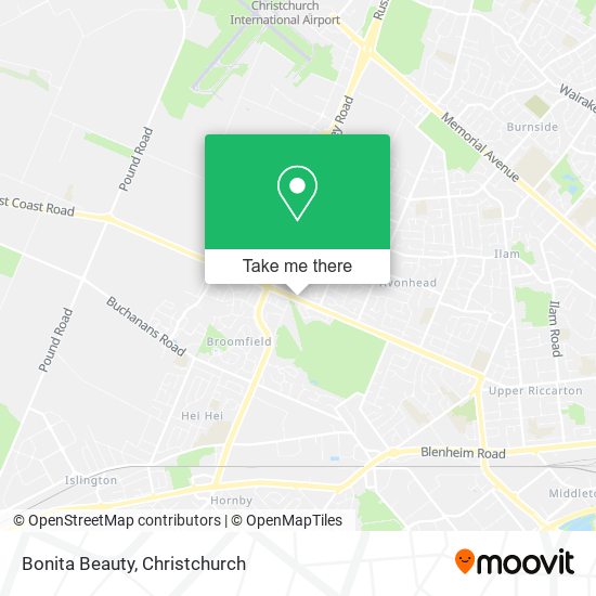 Bonita Beauty map