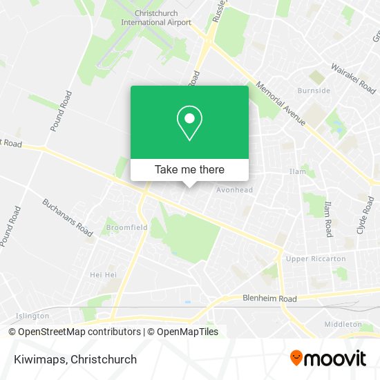 Kiwimaps map