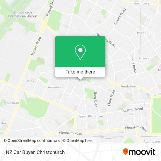 NZ Car Buyer map