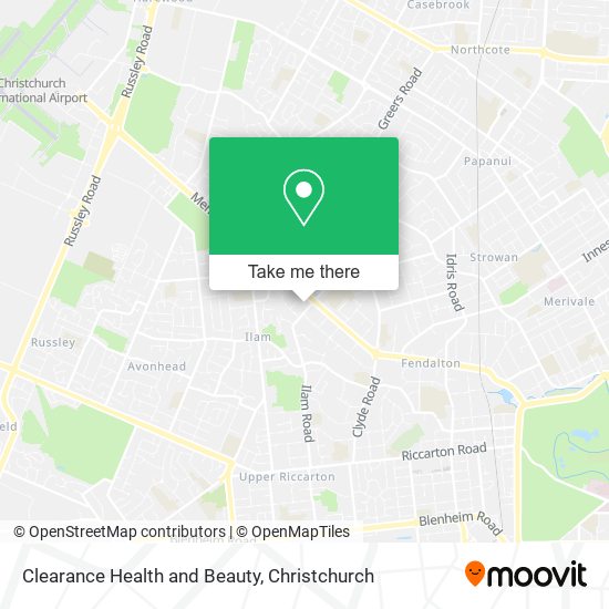 Clearance Health and Beauty map