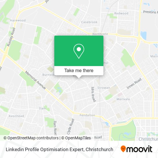 Linkedin Profile Optimisation Expert map