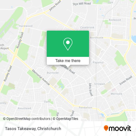 Tasos Takeaway map