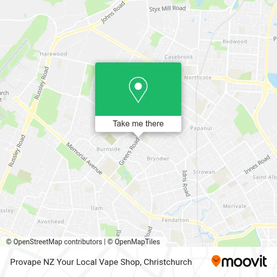 How to Get to Provape NZ Your Local Vape Shop in Christchurch by Bus?