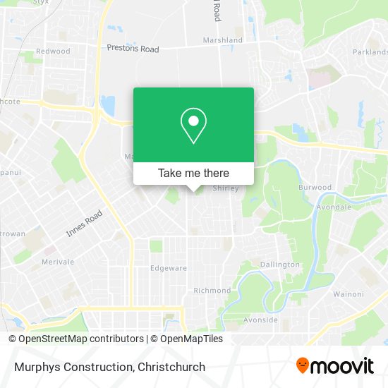 Murphys Construction map