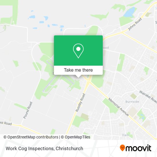 Work Cog Inspections map