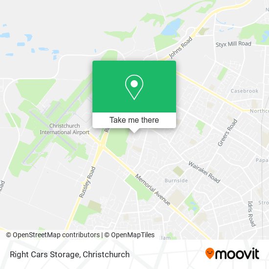 Right Cars Storage map