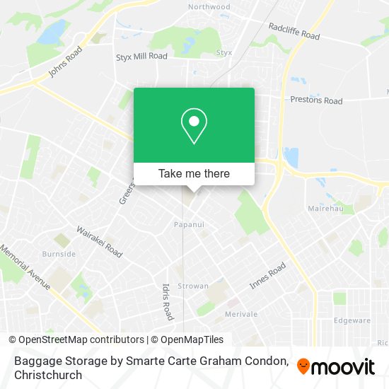 Baggage Storage by Smarte Carte Graham Condon map