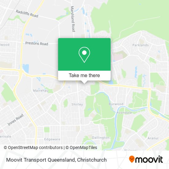 Moovit Transport Queensland map