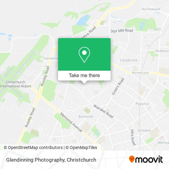 Glendinning Photography map