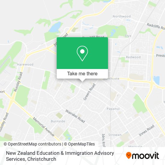 New Zealand Education & Immigration Advisory Services地图