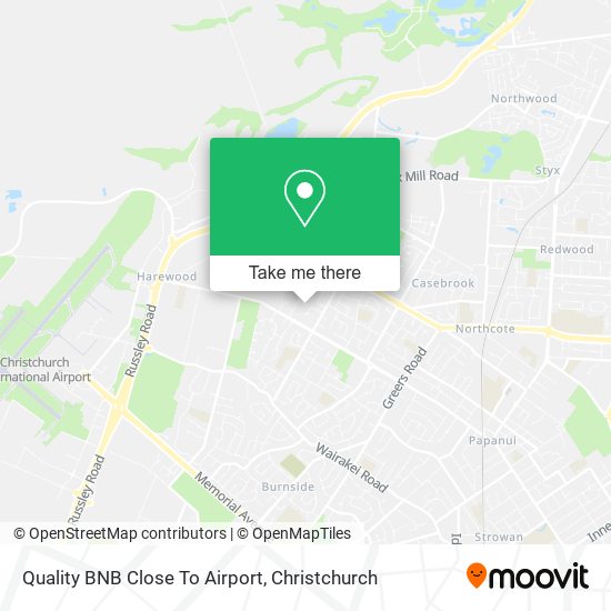 Quality BNB Close To Airport map