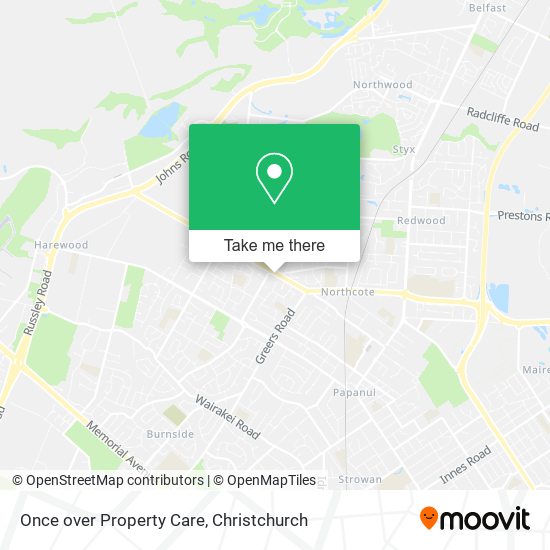 Once over Property Care map