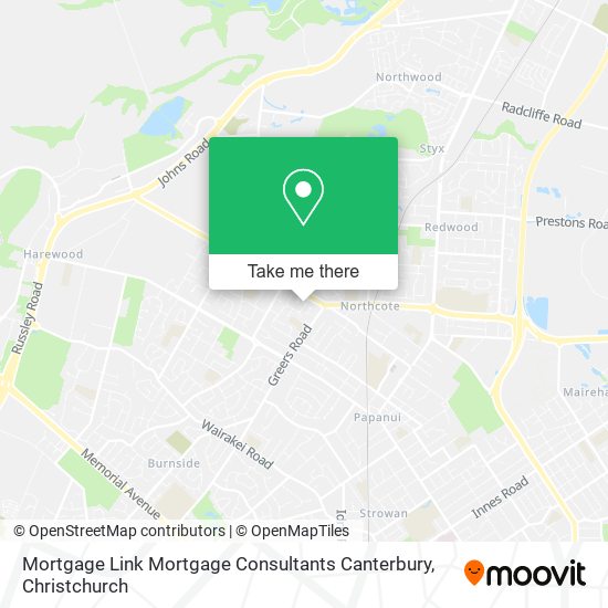 Mortgage Link Mortgage Consultants Canterbury map