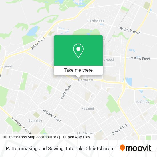Patternmaking and Sewing Tutorials map
