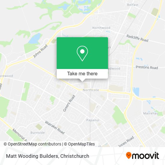 Matt Wooding Builders map