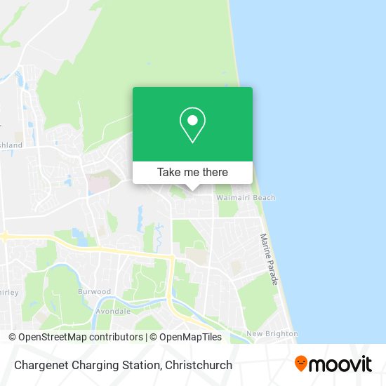 Chargenet Charging Station map