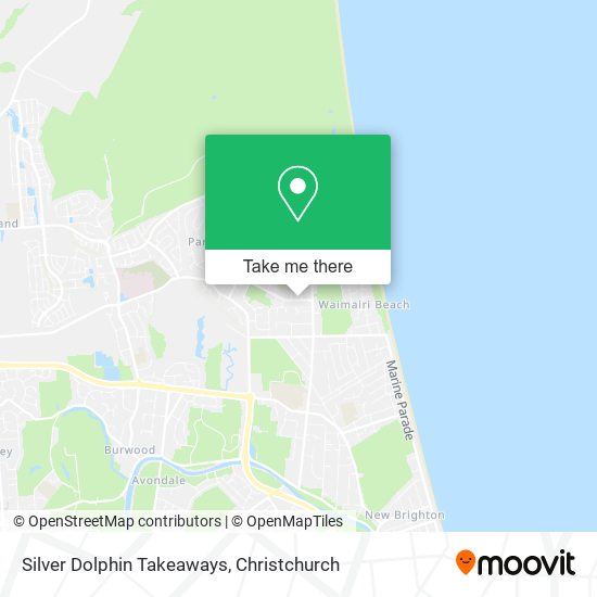 Silver Dolphin Takeaways map