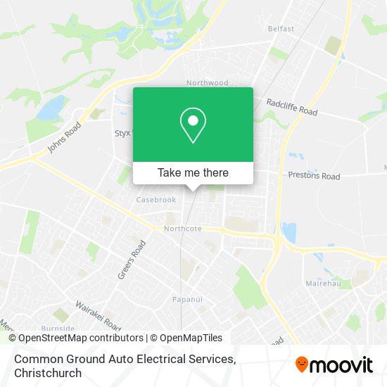 Common Ground Auto Electrical Services地图