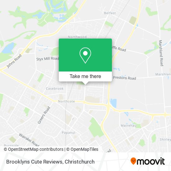 Brooklyns Cute Reviews map