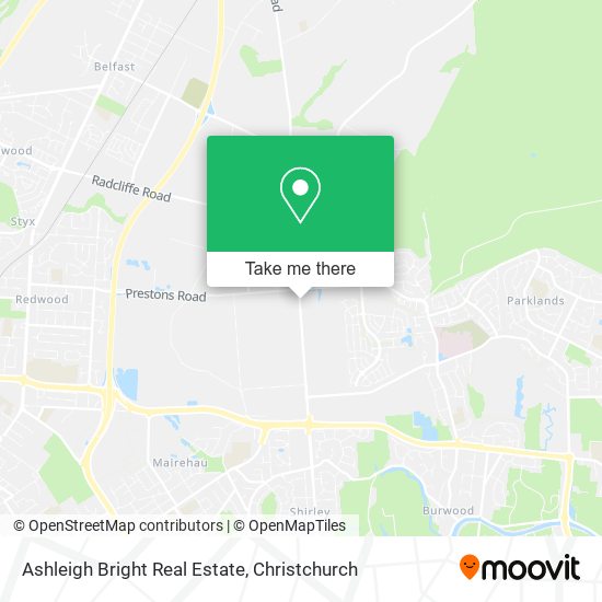 Ashleigh Bright Real Estate map