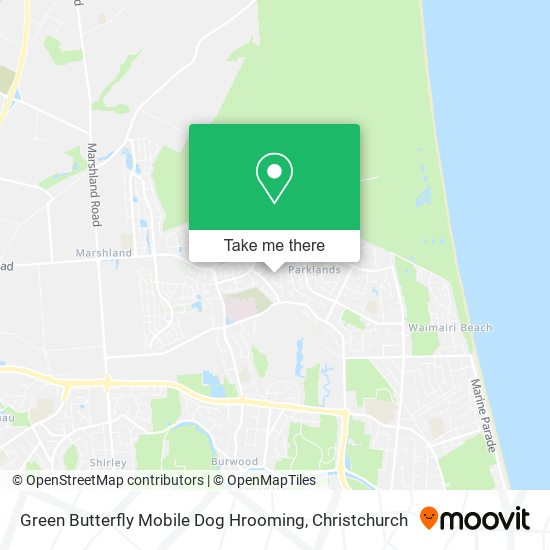 Green Butterfly Mobile Dog Hrooming map