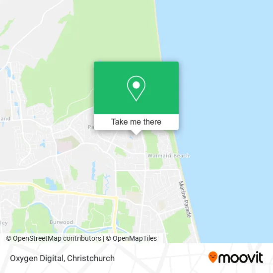 Oxygen Digital map