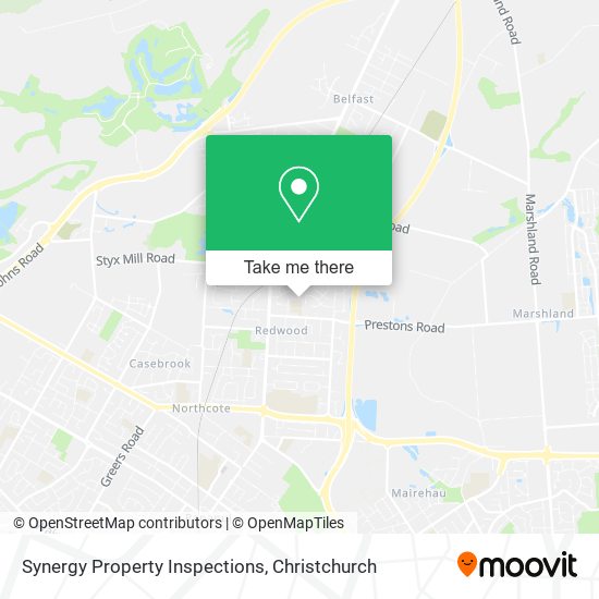 Synergy Property Inspections map