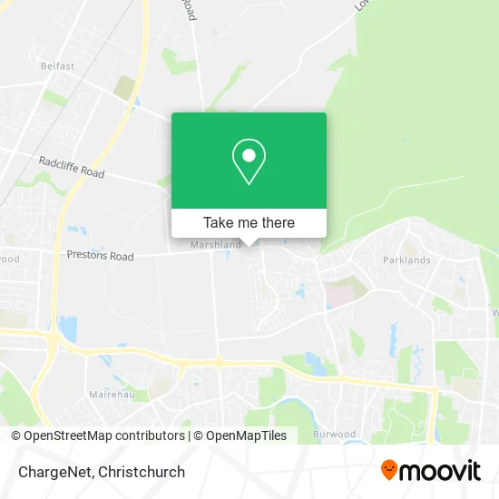 ChargeNet map